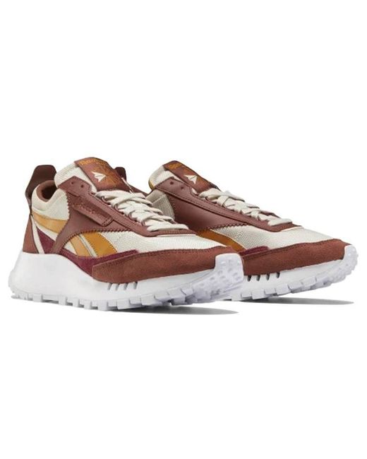 Reebok Brown Classic Leather Legacy 'Boulder' for men