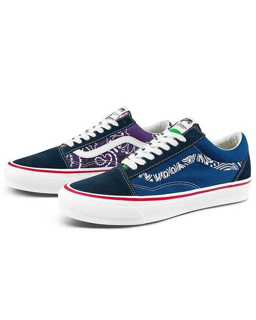 Vans Blue Bedwin & The Heartbreakers X Old Skool 'Bandana Pack' for men