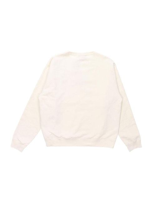 Gucci White X The North Face Cotton Sweatshirt 'Ivory' for men