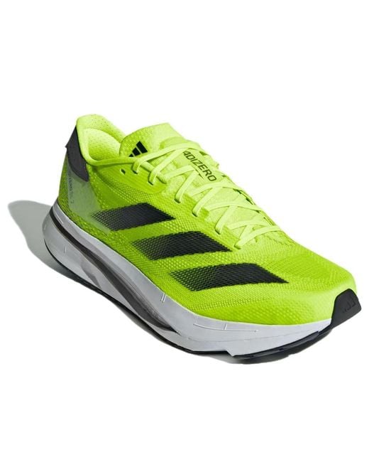 Adidas Green Adizero Sl2 Lucid Lemon 'Core Cloud' for men