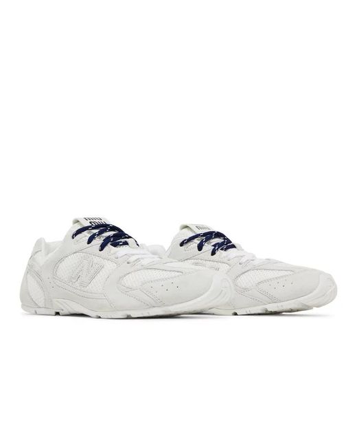 New Balance White (Wmns) 530 X Miu Miu Suede Mesh