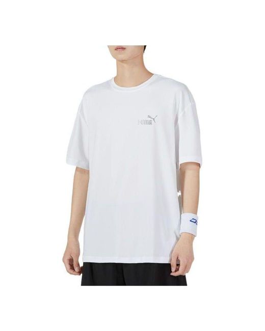 PUMA White Classics Oversized T-shirt for men