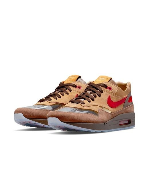 Nike Brown X Clot Air Max 1 'Kiss Of Death Cha' for men