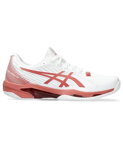Asics White (Wmns) Solution Speed Ff 2 Light Garnet'