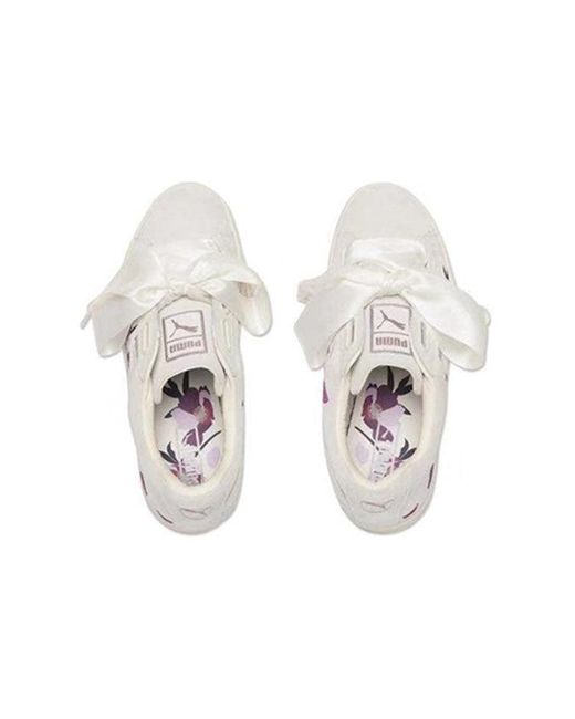 PUMA Natural (Wmns) Suede 'Heart Flowery'