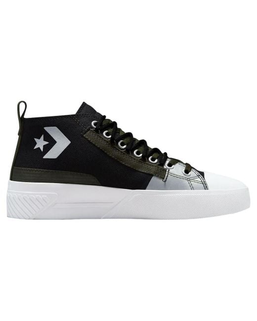 Converse Black Street Utility Unt1Tl3D Cs Canvas Shoes for men