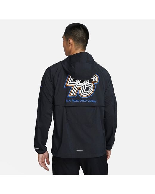 Nike Blue Windrunner Running Energy Repel Running Jacket for men