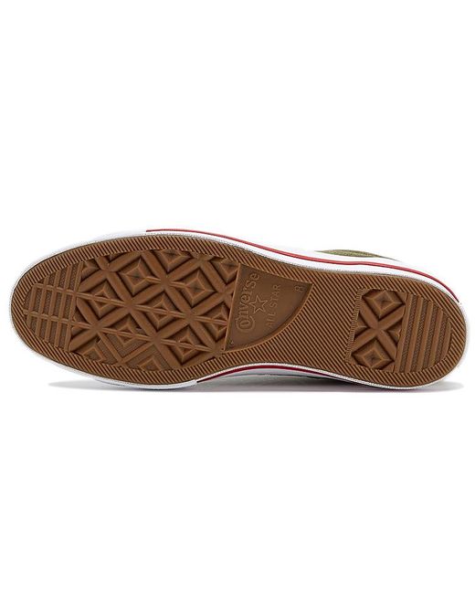 Converse Brown One Star Non-Slip Wear-Resistant Casual Skateboarding Shoes for men