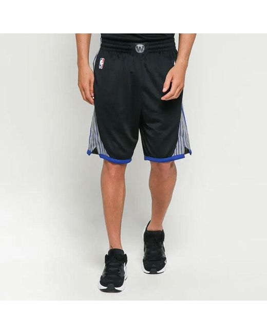 Nike Green Nba Sw 19-20 Basketball Nba Golden State Warriors Swingmen Shorts for men