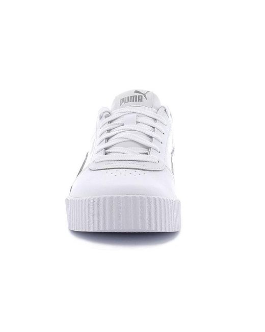 PUMA White (Wmns) Carina Leather