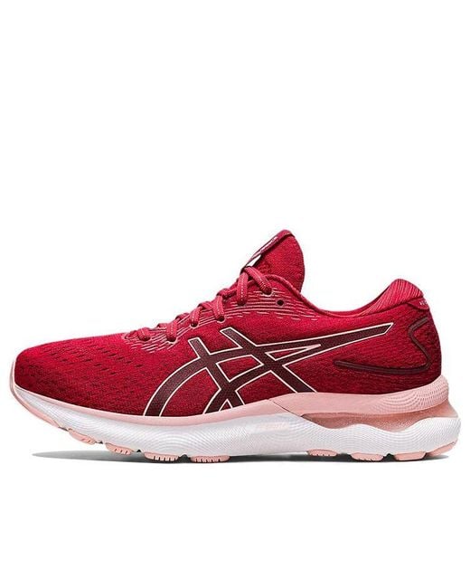 Asics Red (Wmns) Gel-Nimbus 24 'Cranberry Frosted Rose'