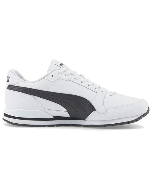 PUMA White S St Runner V3 L Shoes for men