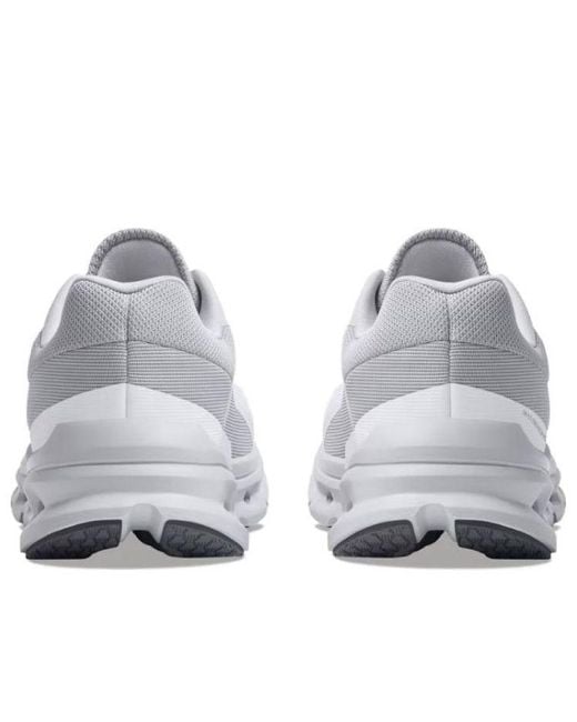On Shoes White Cloudrunner Wide Frost' for men