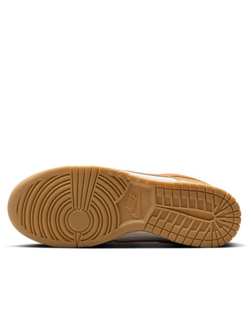 Nike Brown Dunk Low Retro 'Sail Safety Wheat' for men