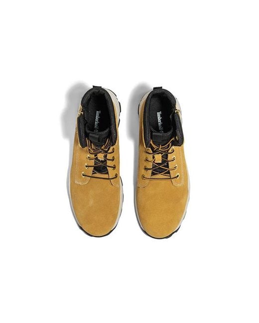 Timberland Natural Brooklyn Side Zip Boot 'Wheat Nubuck With Camo' for men