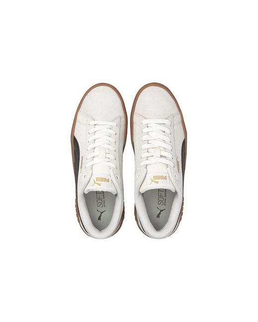PUMA White (Wmns) Smash Platform V2 Sd Gum'