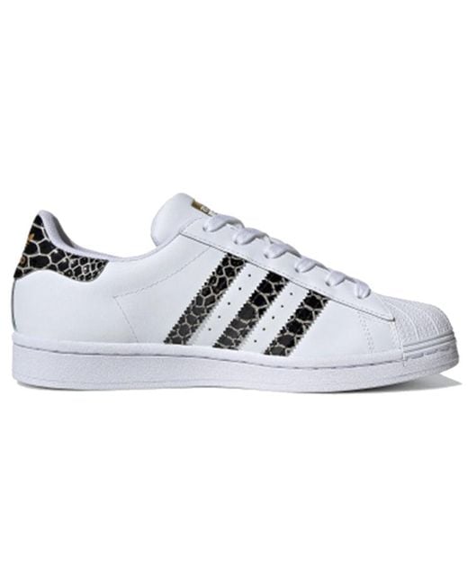 Adidas White (Wmns) Superstar Snakeskin 'Cloud'
