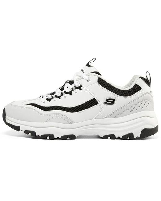 Skechers White Dlites 1.0 for men