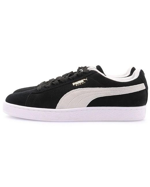 PUMA Black Suede Classic Eco for men