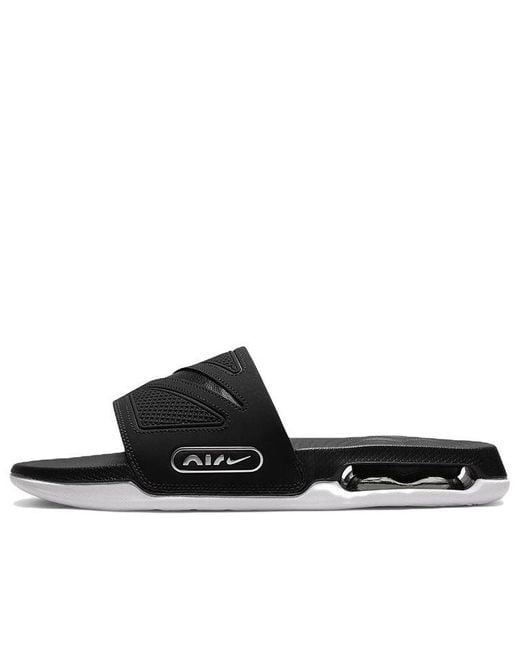 Nike Black Air Max Cirro Slide Metallic' for men