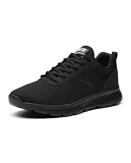 Anta Black Running Series Sneakers 'Pure' for men