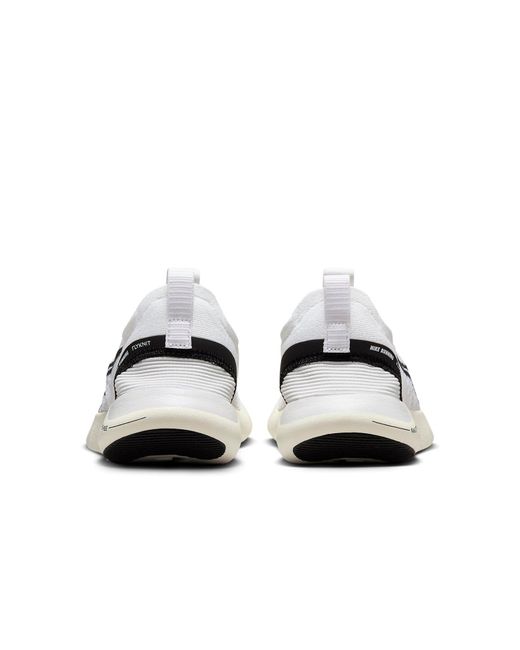 Nike White Free Rn Nn Road Running Shoes