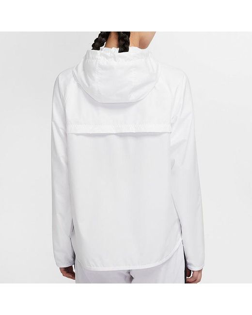 Nike White (Wmns) Sportswear Windrunner Jacket