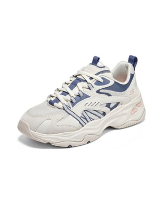 Skechers Blue (Wmns) D'Lites 4.0 'Natural'
