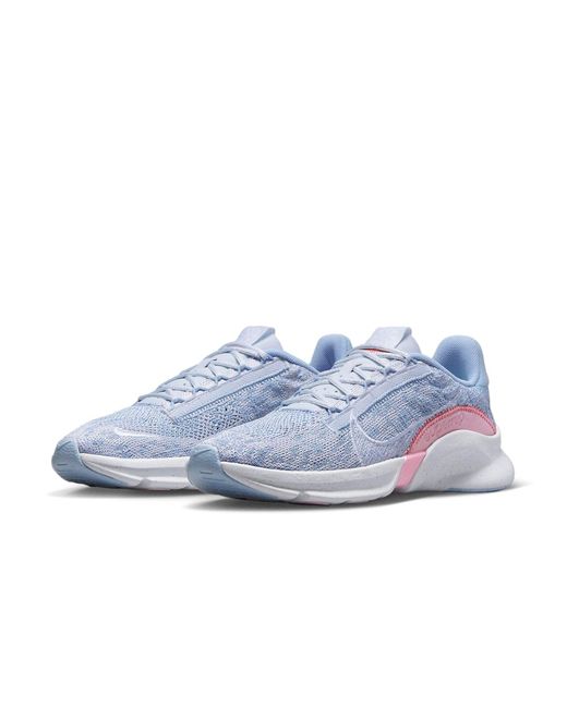 Nike Blue (Wmns) Superrep Go 3 Flyknit Next Nature