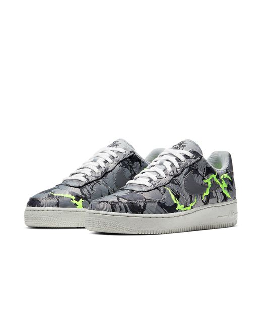 Nike Blue Air Force 1 '07 Lx Camo' for men