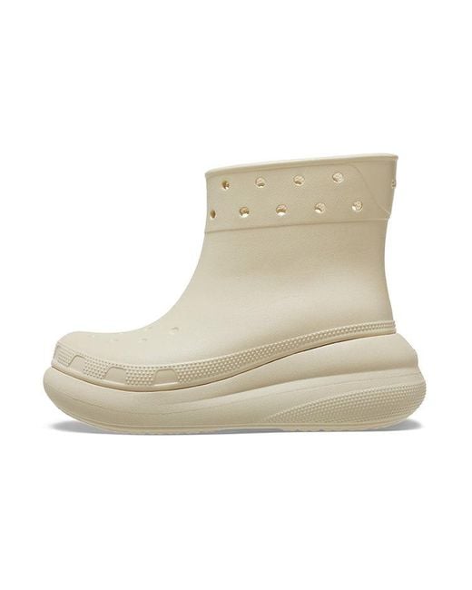 CROCSTM Natural Crush Platform Rain Boots – Waterproof