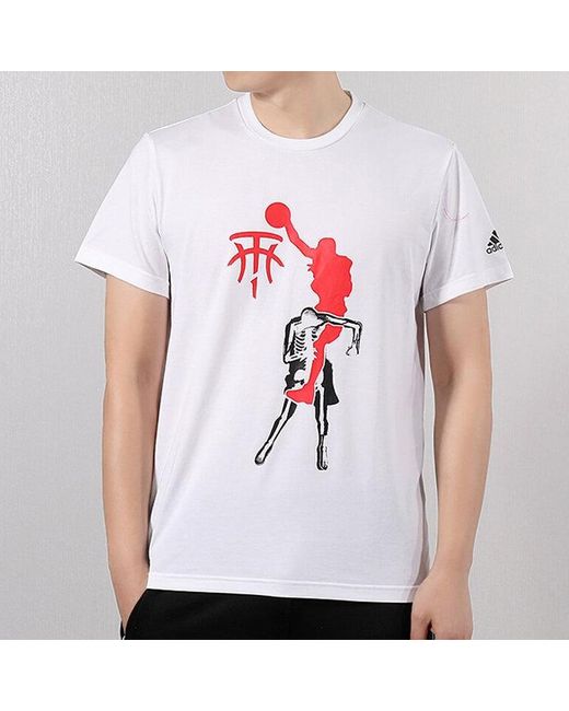 Adidas White Maddie Short Sleeve T-Shirt for men