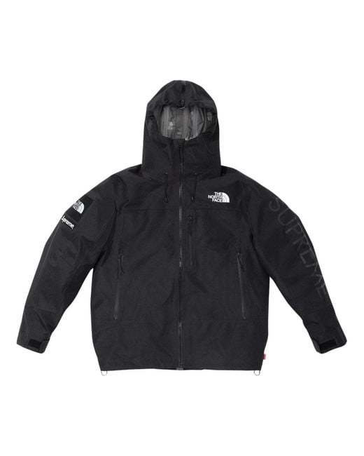 Supreme X The North Face Split Taped Seam Shell Jacket in Black
