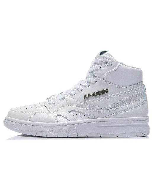 Li-ning White 937 Deluxe Hi for men