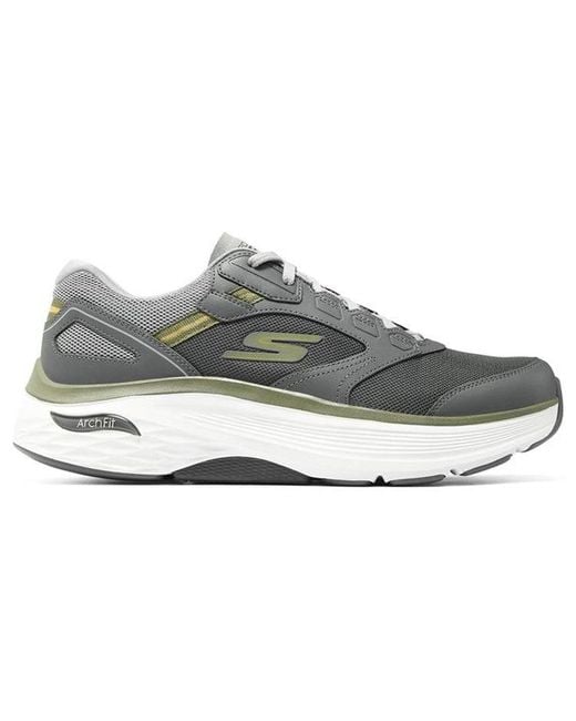 Skechers Gray Max Cushioning Arch Fit for men