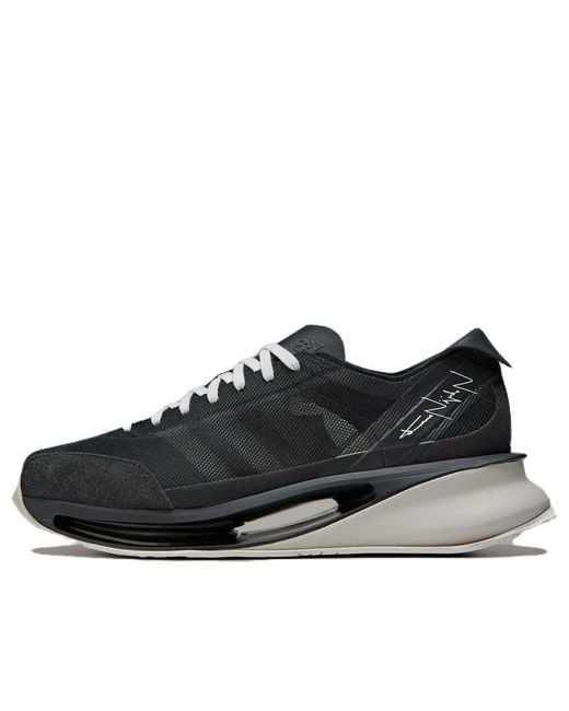 Adidas Black Y-3 S-Gendo Run Chalk Pearl' for men