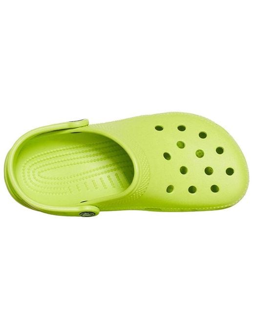 CROCSTM Yellow Classic Clog Beach Sandals for men