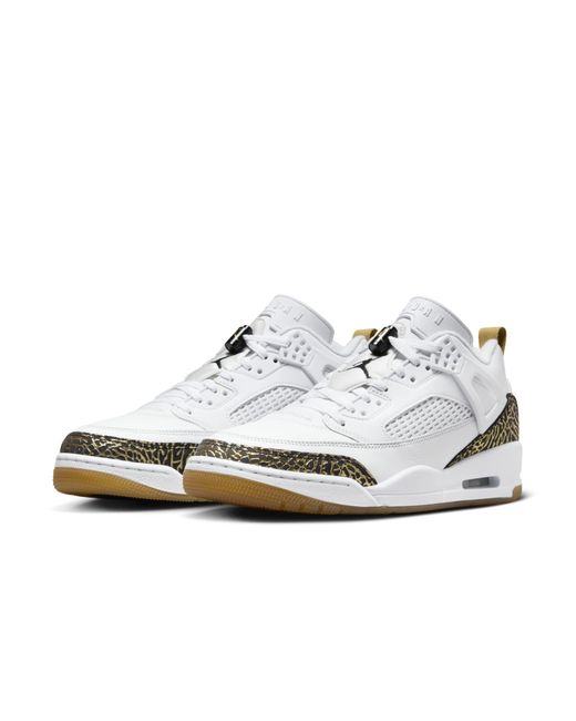 Nike White Spizike Low Metallic' for men