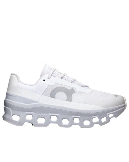On Shoes White Cloudmonster Glacier' for men