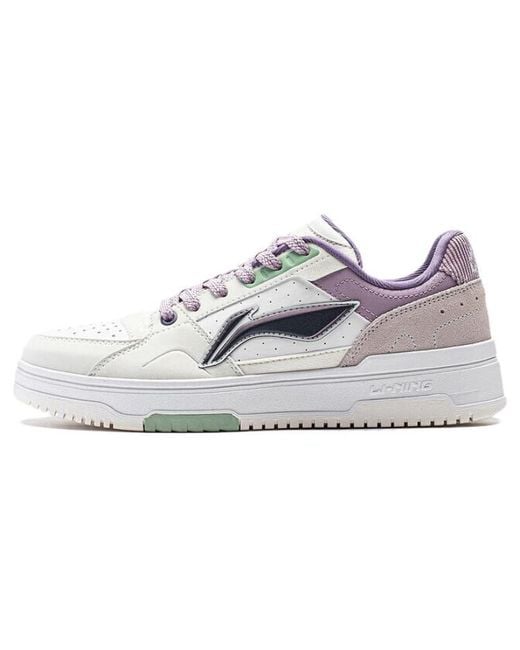 Li-ning White (Wmns) Tianji 2.0 Mauve'