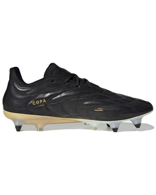 Adidas Black Copa Pure.1 Sg Metallic' for men