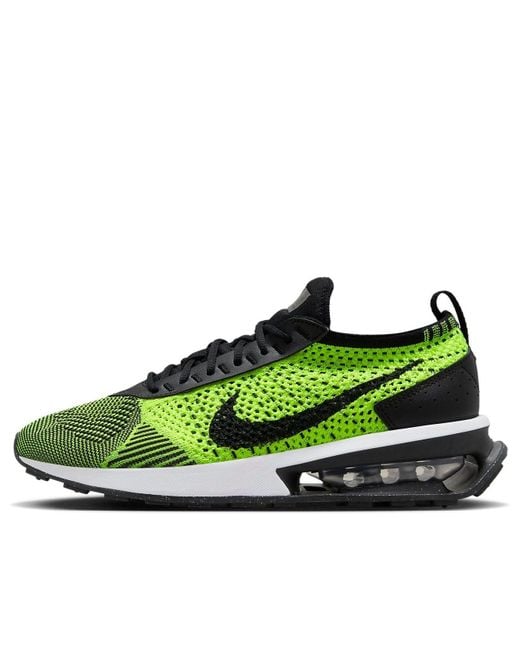Nike Green (Wmns) Air Max Flyknit Racer 'Volt'