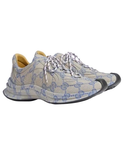 Gucci Gray Run Sneaker Monogram' for men