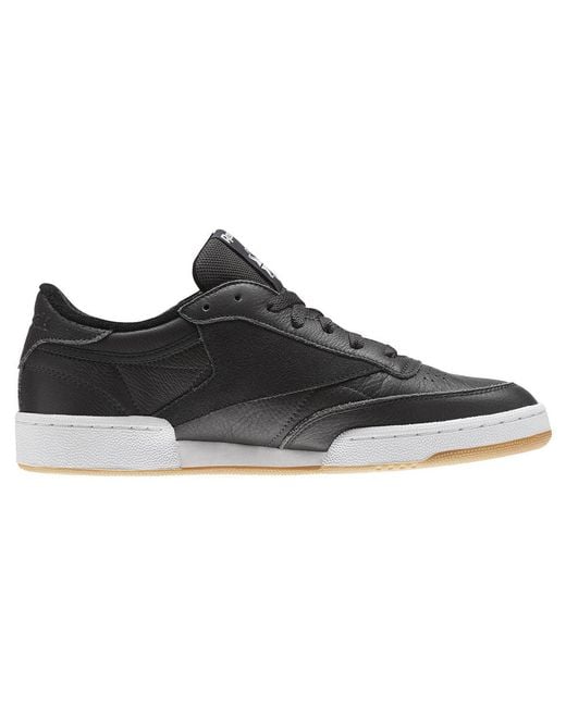 Reebok Black Club C 85 'Coal' for men