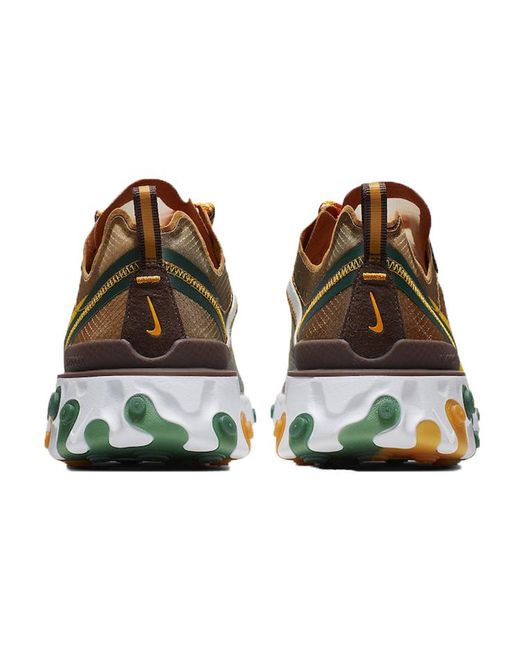 Nike Brown React Element 87 'Ivory' for men