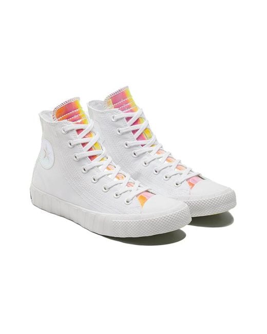 Converse White Unt1Tl3D High 'Hi-Vis Collection for men