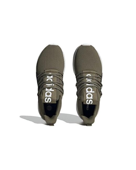 Adidas Brown Lite Racer Adapt 5.0 Shoes for men