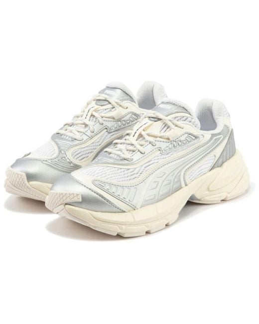 PUMA White Velophasis 002 Sneakers for men