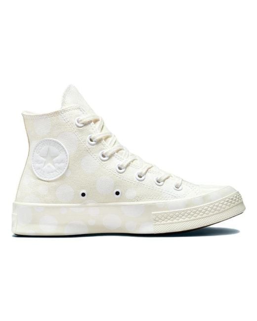 Converse White (Wmns) Chuck 70 High 'Polka Dots'