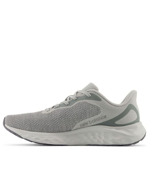 New Balance Gray Fresh Foam Arishi V4 2E Wide 'Raincloud Shadow Matter' for men
